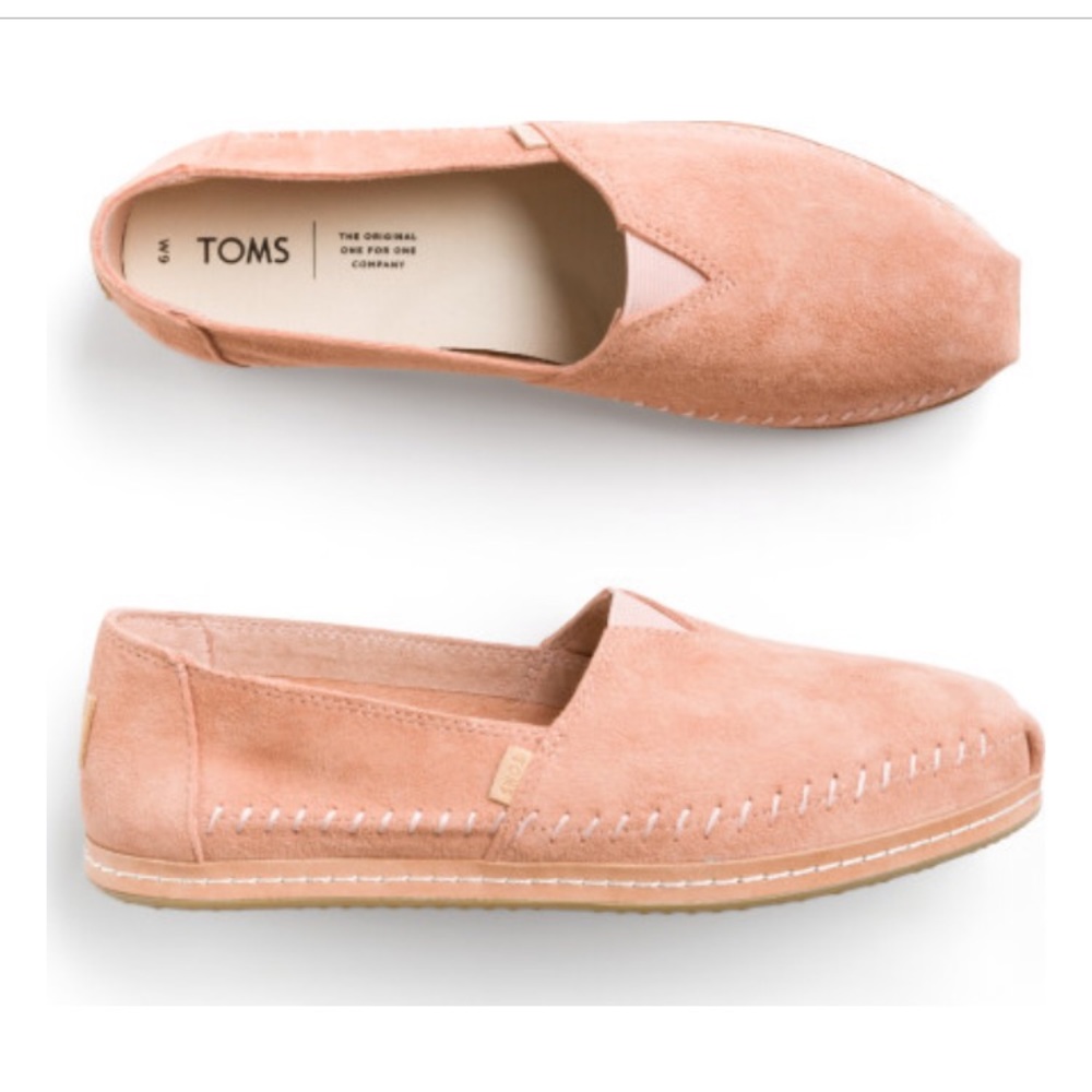 Toms suede classic alpargata flat